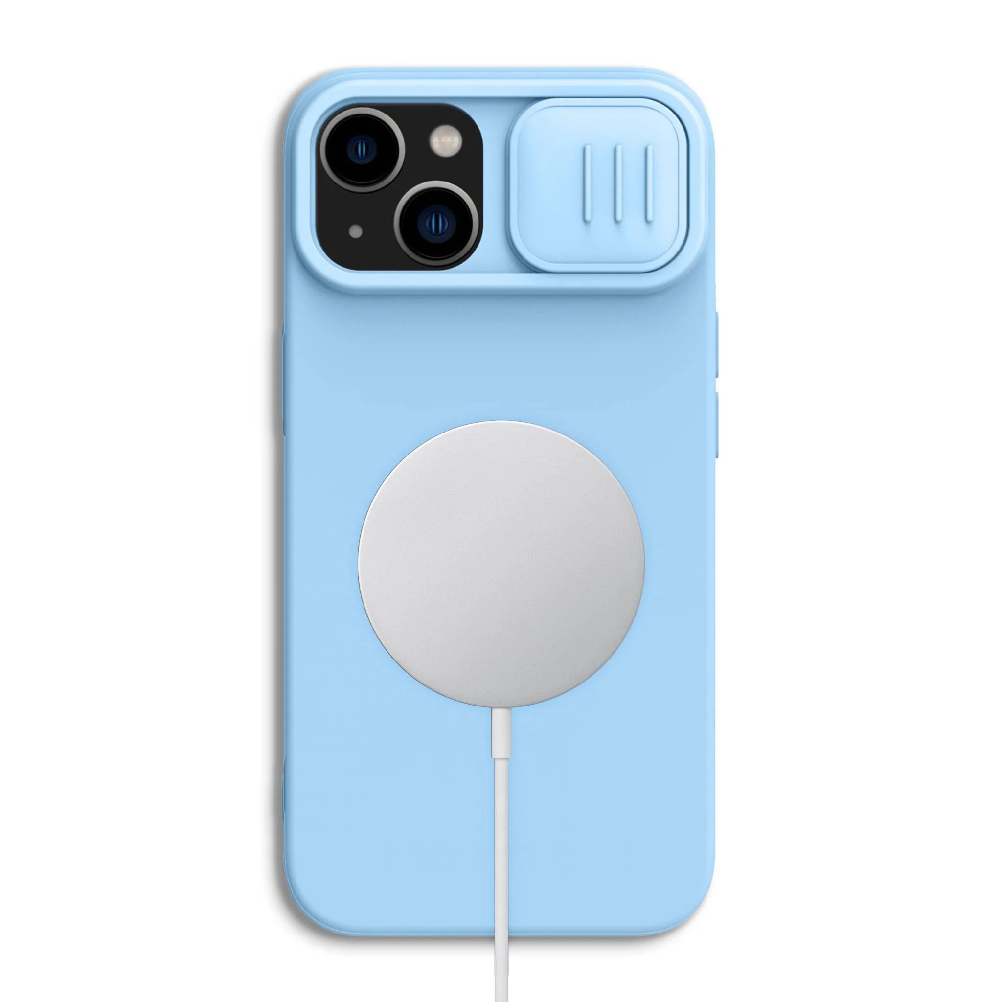MagSafe® Compatible CamShield Silky Silicone Case for iPhone 14 Series - Image 19