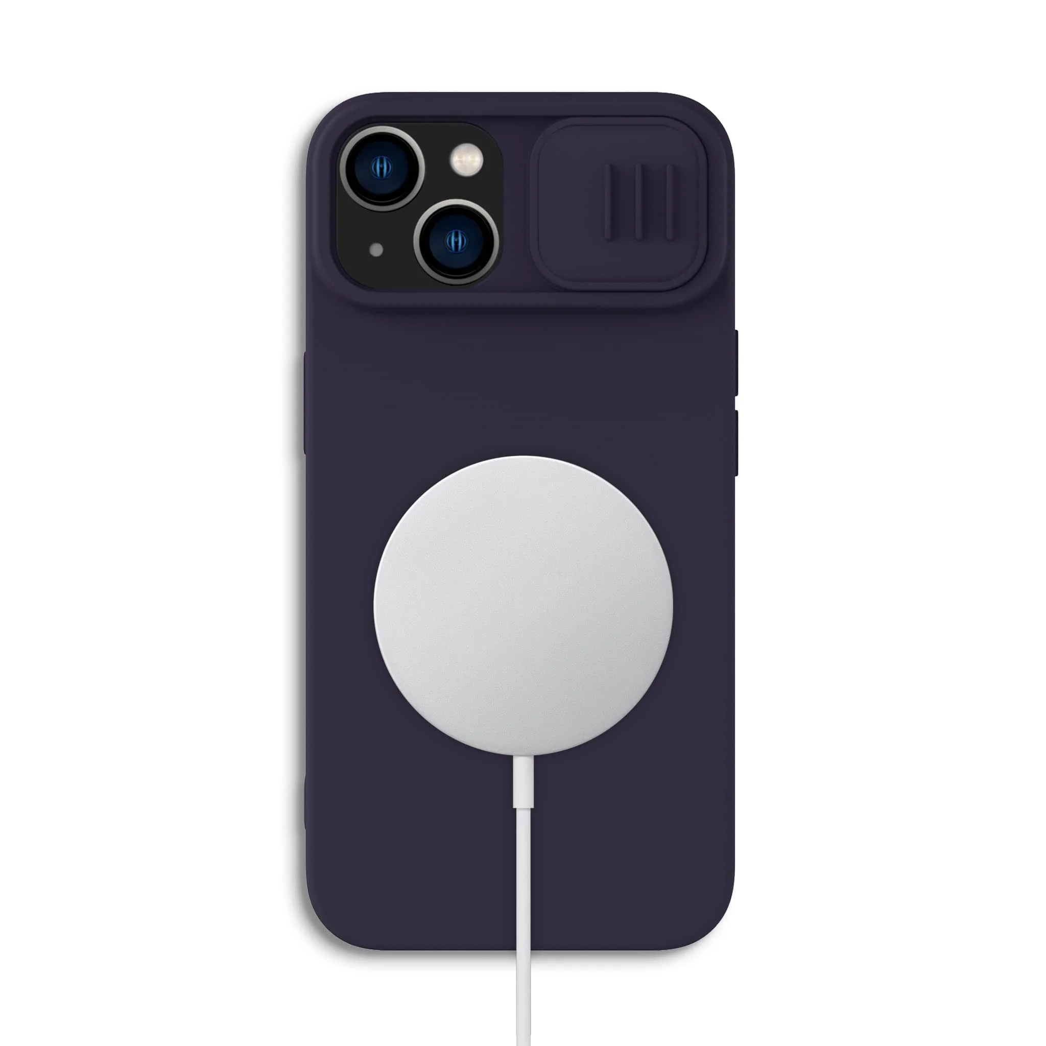 MagSafe® Compatible CamShield Silky Silicone Case for iPhone 14 Series - Image 22