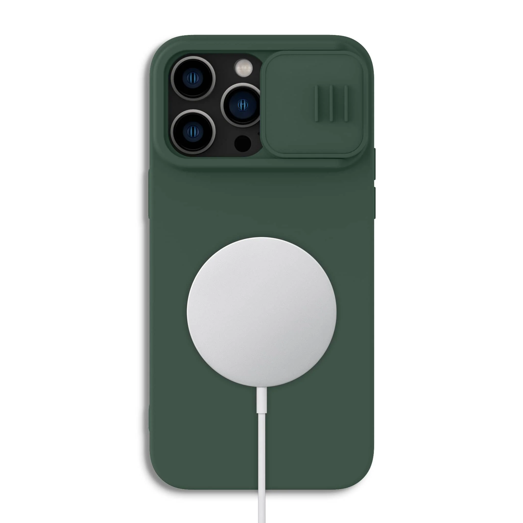 MagSafe® Compatible CamShield Silky Silicone Case for iPhone 14 Series - Image 6