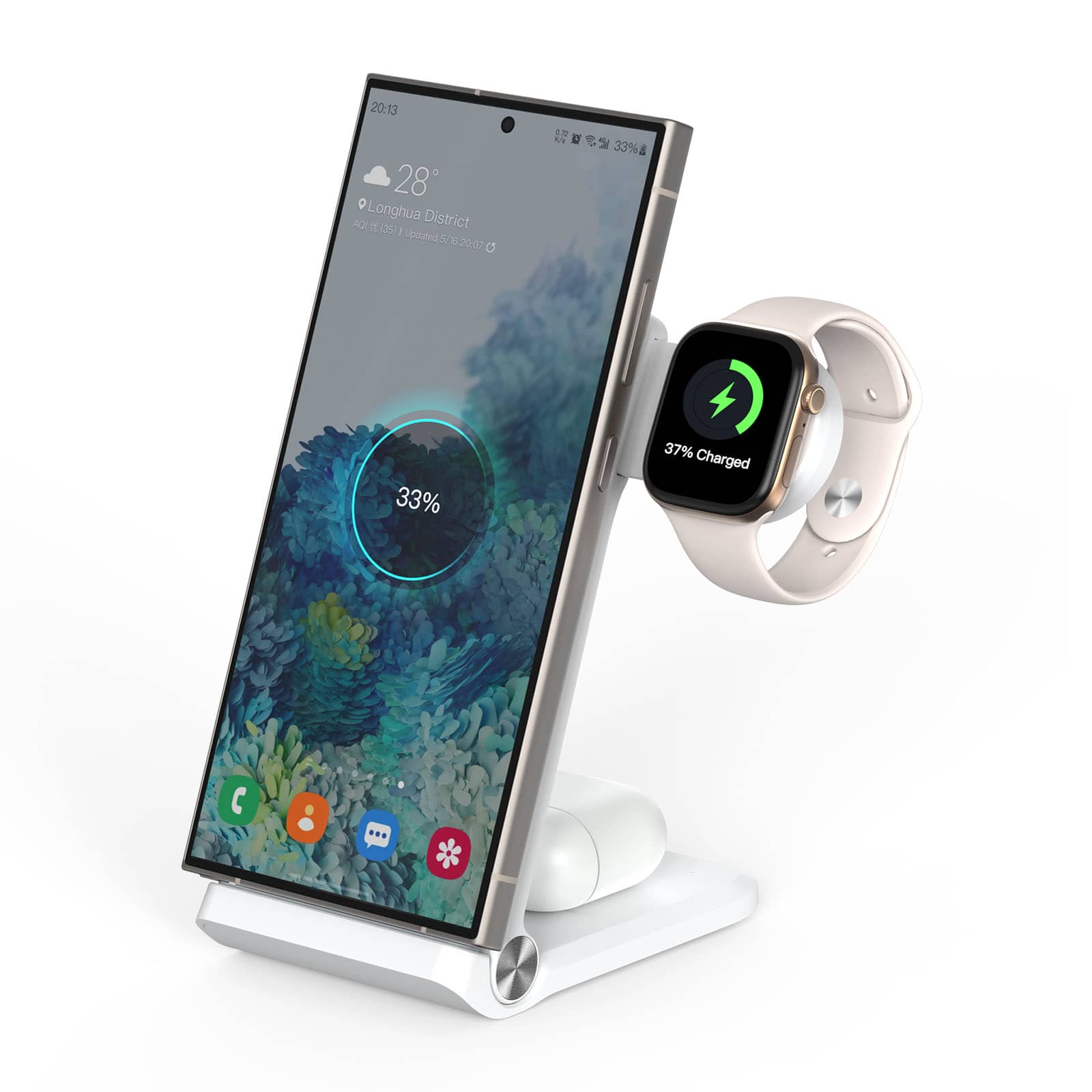 PowerTrio Foldable 3-in-1 Wireless Charging Station - Image 38