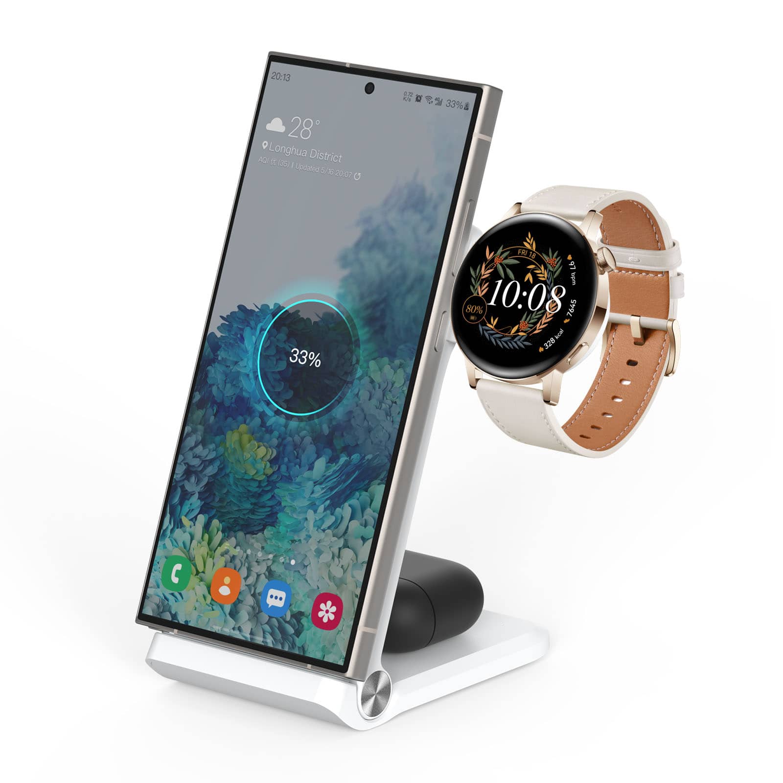 PowerTrio Foldable 3-in-1 Wireless Charging Station - Image 71