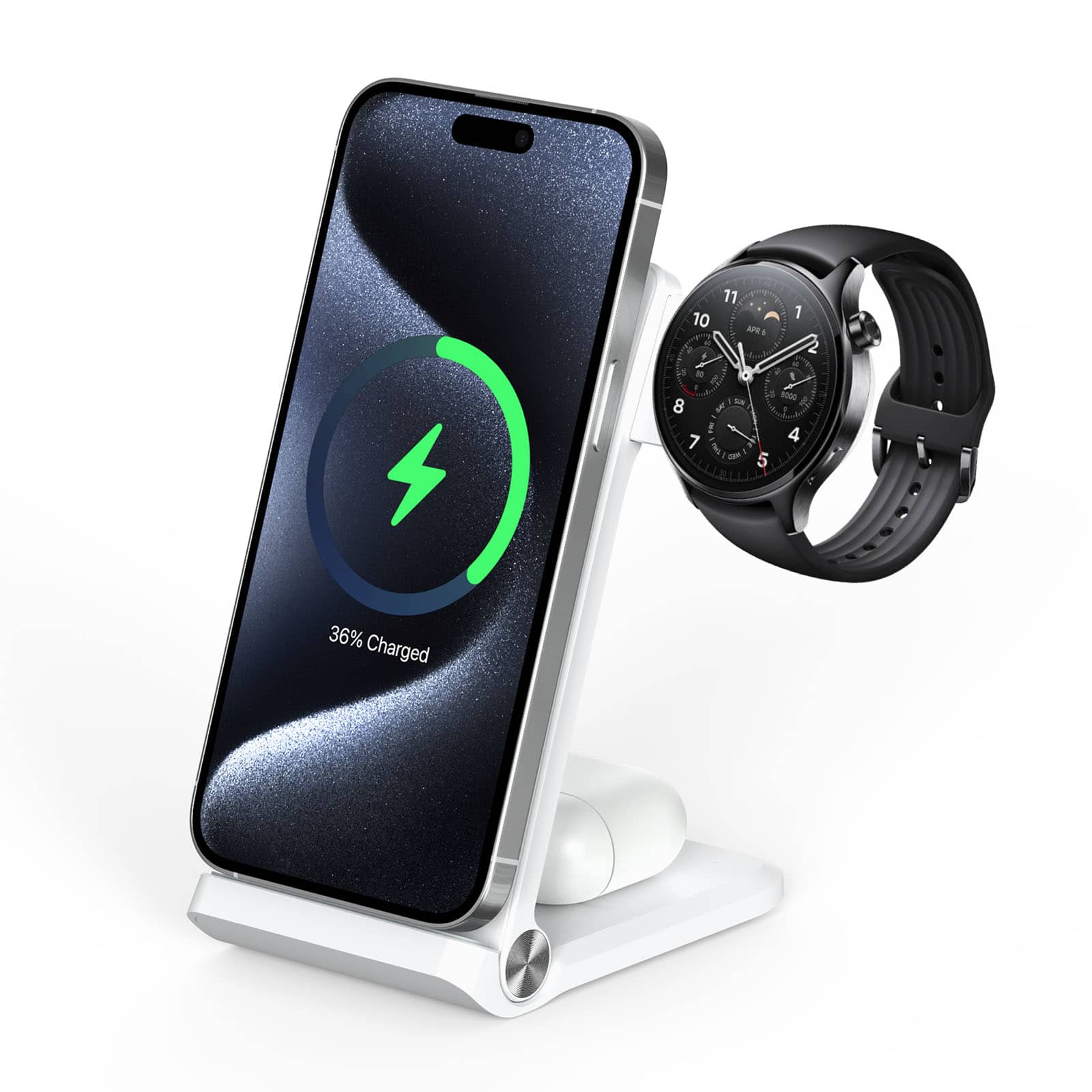 PowerTrio Foldable 3-in-1 Wireless Charging Station - Image 79