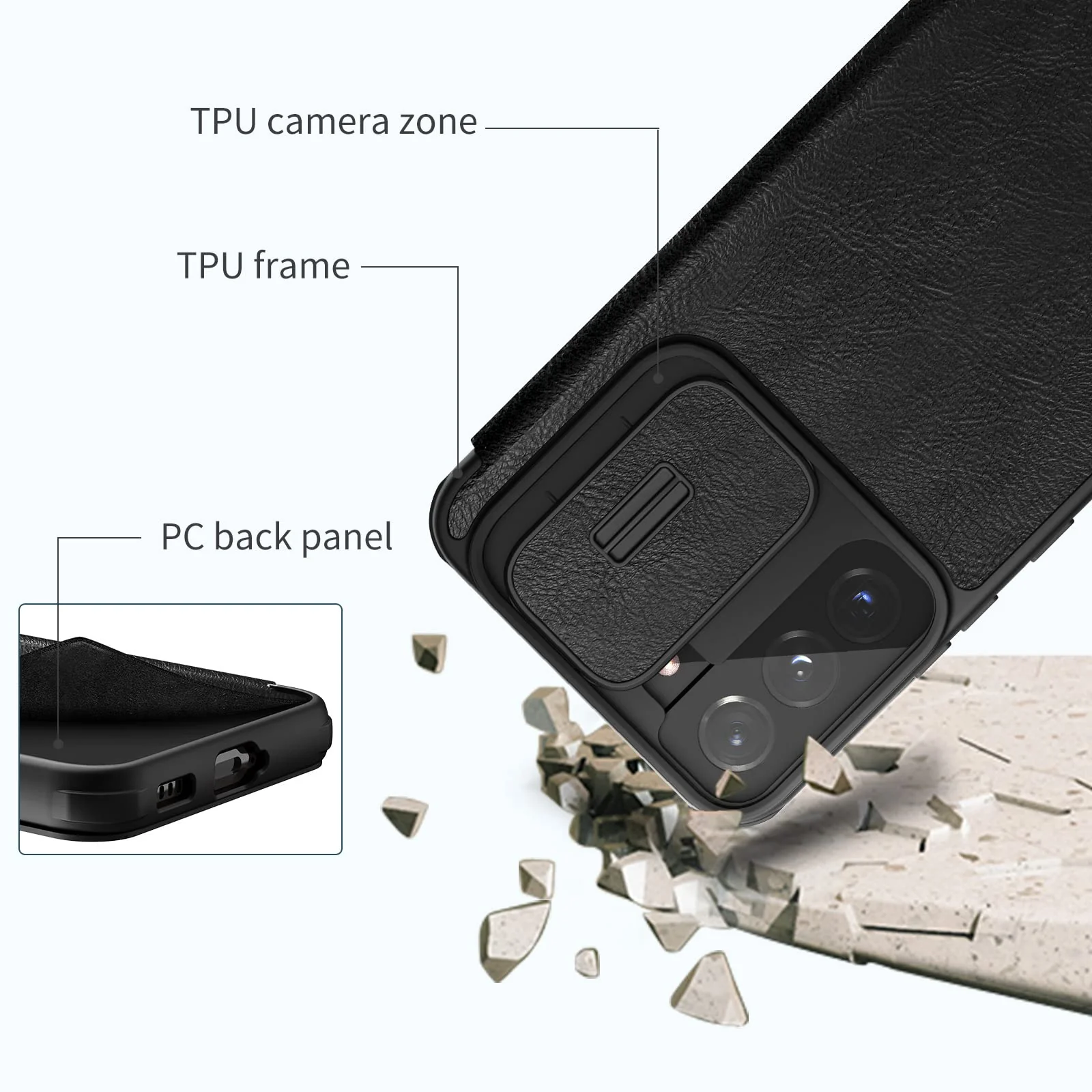 Qin Pro Leather Case for Galaxy S22 Series - Image 18