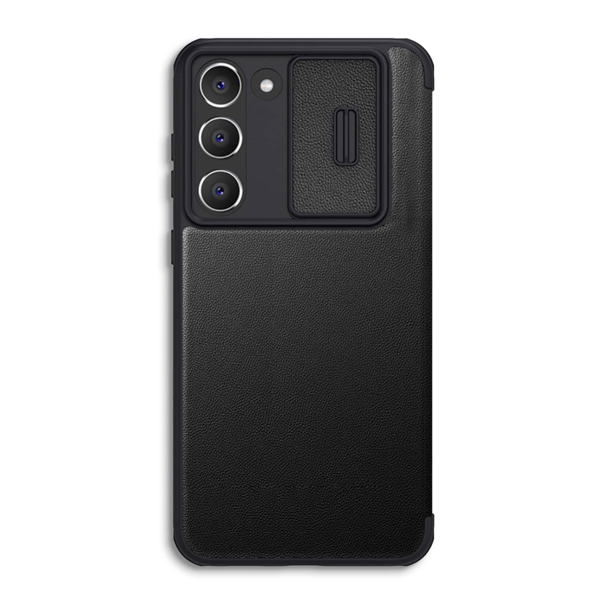 Qin Pro Plain Leather Case for Galaxy S23 Series - Image 4