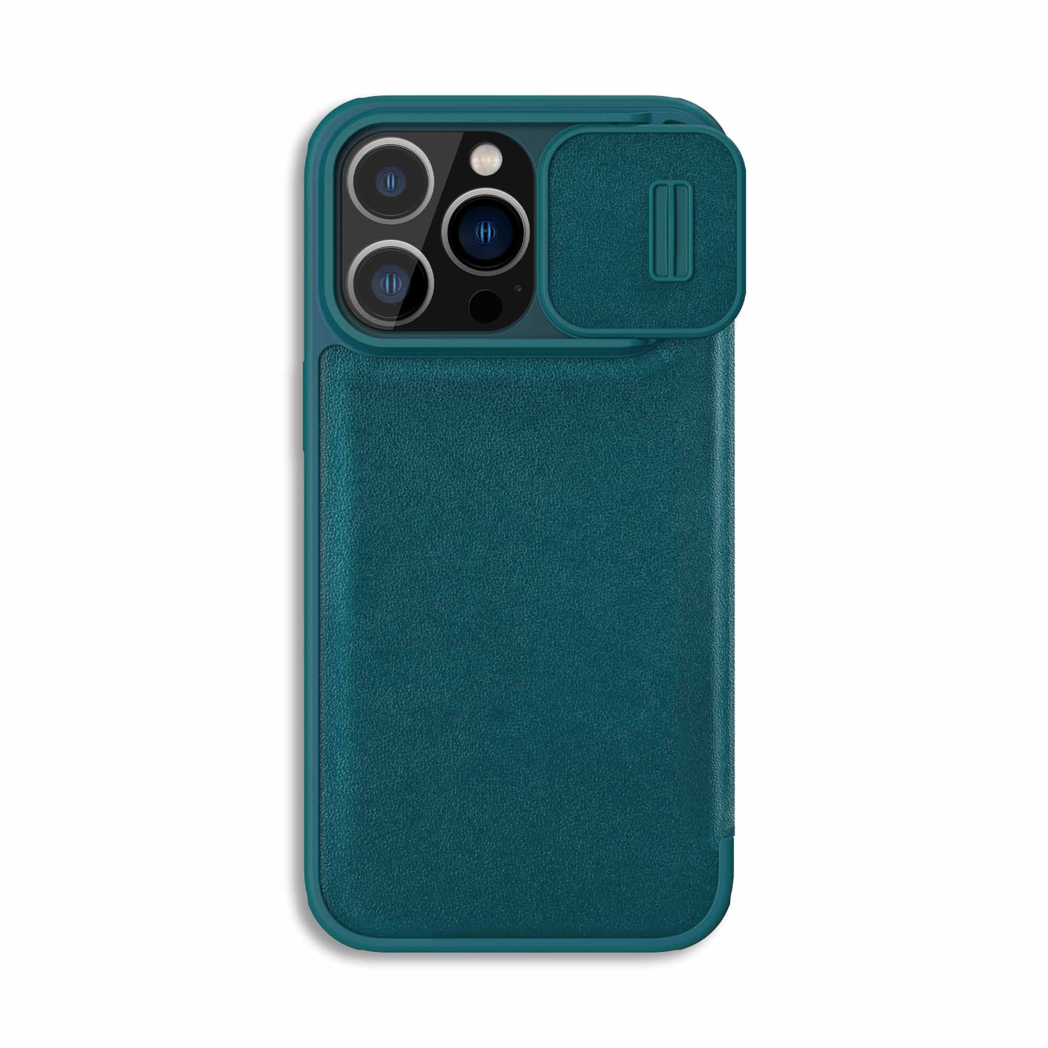 Qin Pro Plain Leather Case for iPhone 15 Series - Image 13