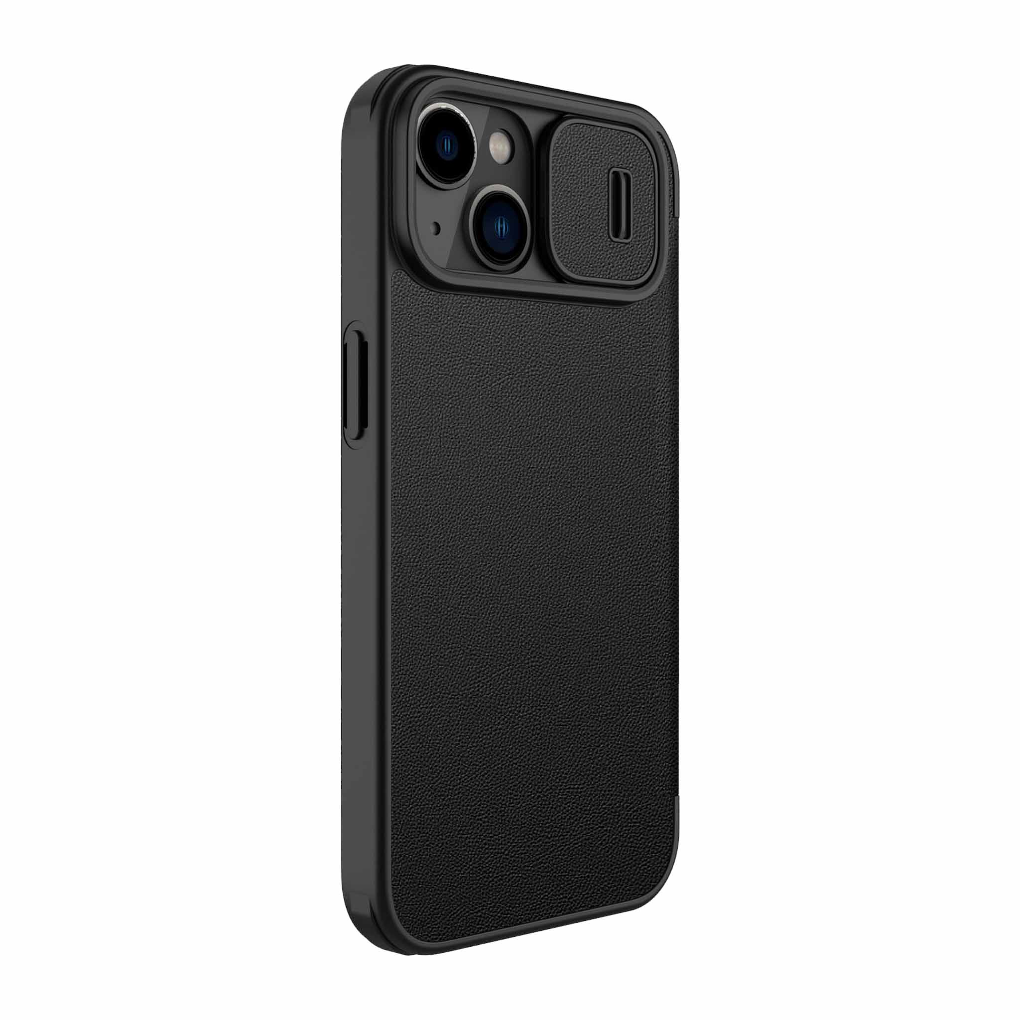 Qin Pro Plain Leather Case for iPhone 15 Series - Image 19