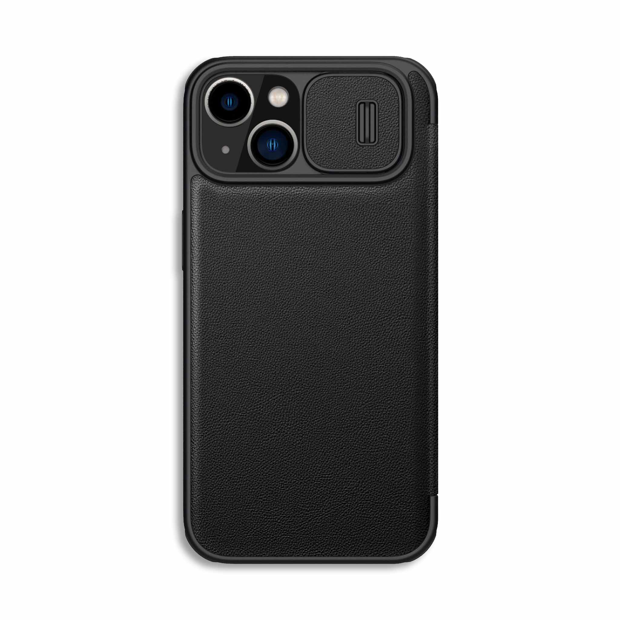 Qin Pro Plain Leather Case for iPhone 15 Series - Image 25