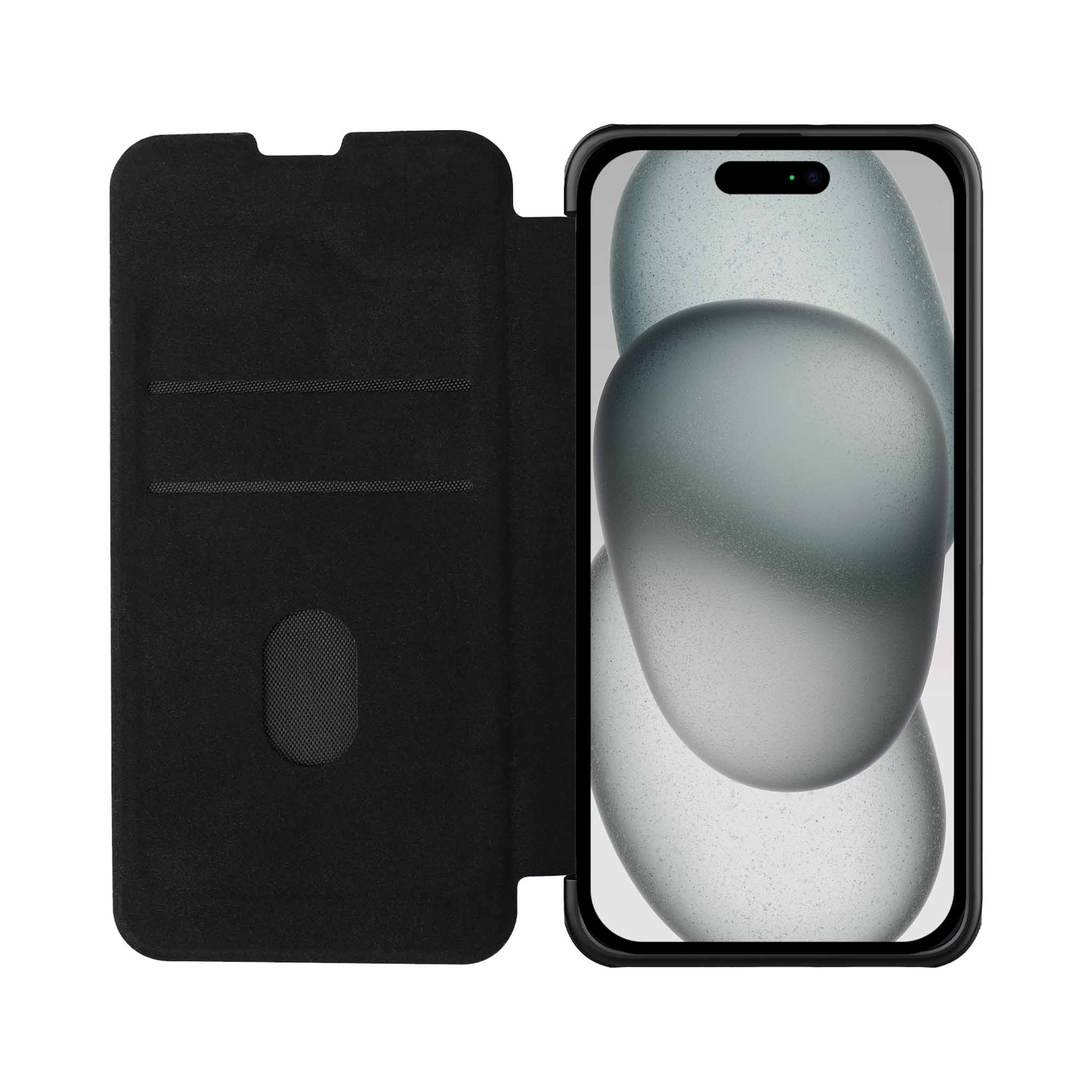 Qin Pro Plain Leather Case for iPhone 15 Series - Image 28