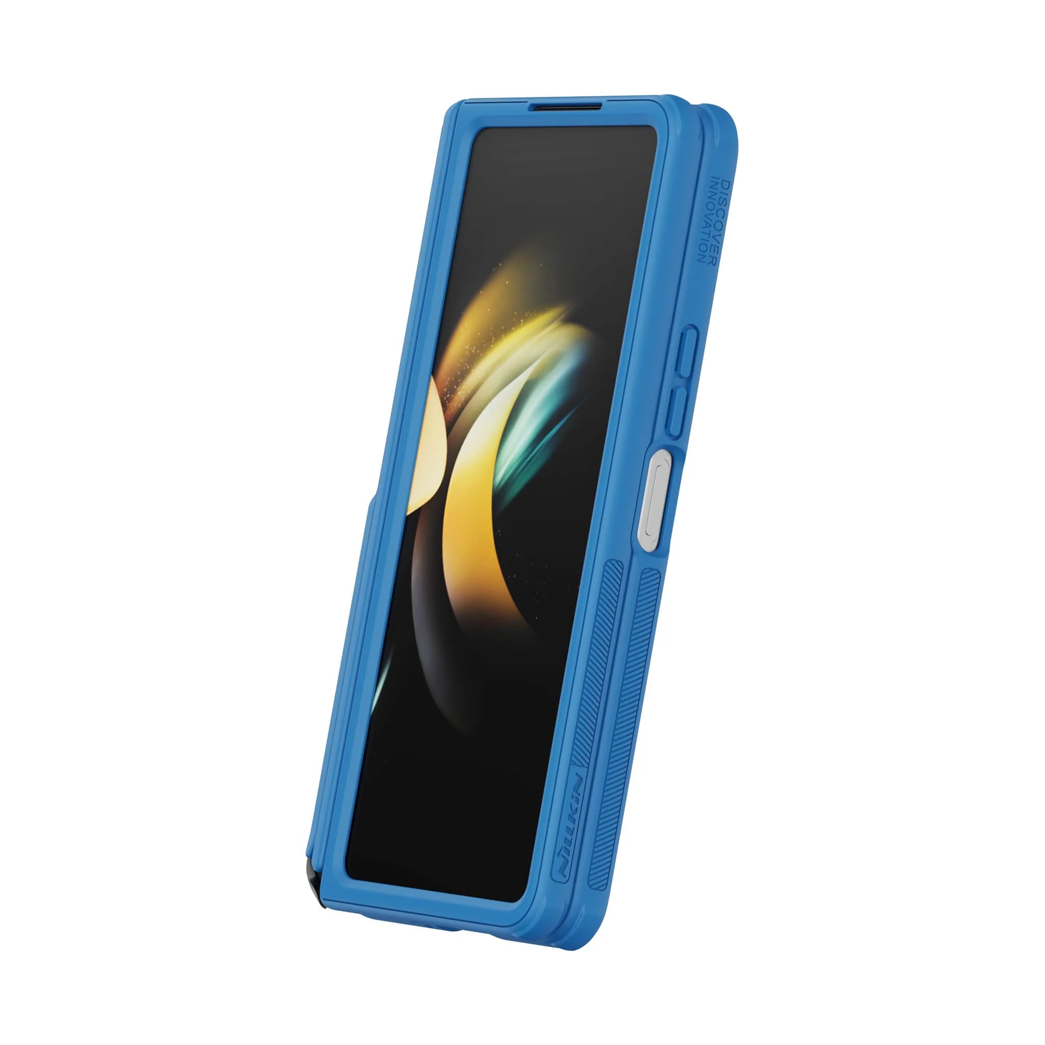 Super Frosted Shield Fold Case with Hidden Stand for Galaxy Z Fold 5 - Image 9